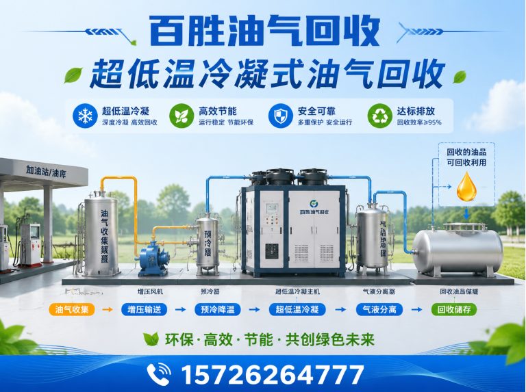 莱西市超低温冷凝式油气回收展示图